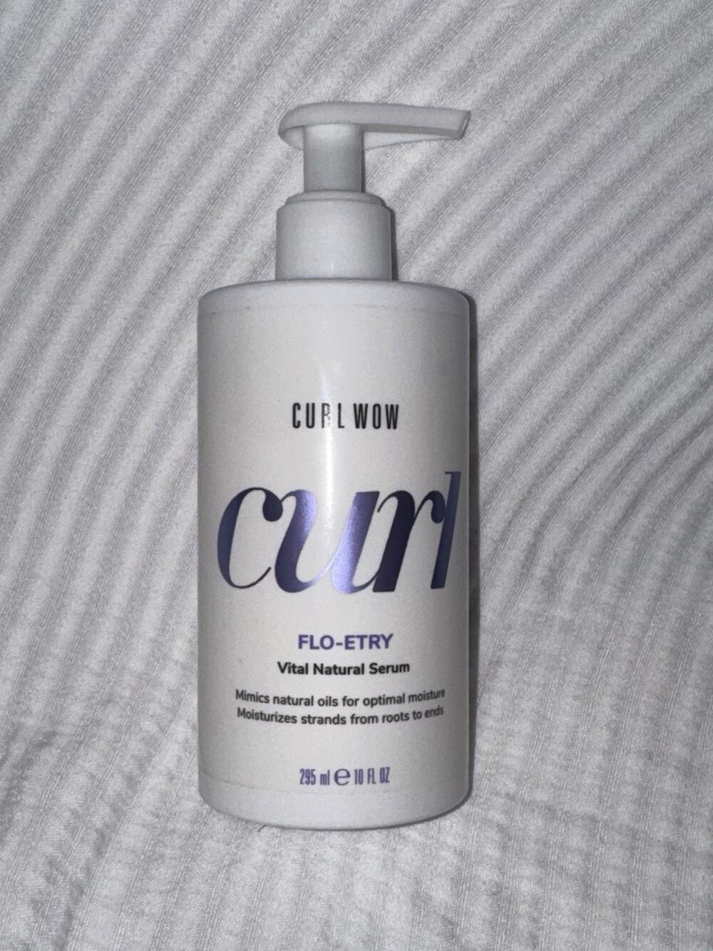 New Curl Wow Color Flo-Etry Vital Natural Serum Vital Natural Serum 10 Fl oz